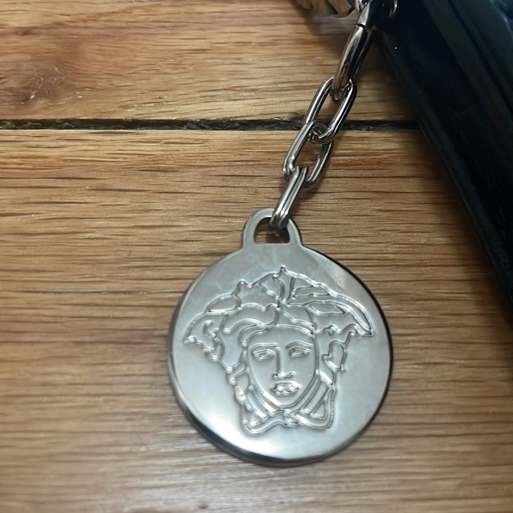 Versace Suede purse handbag used and absolutely fabulous! - Picture 8 of 8